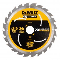 DeWALT 210 x 30 mm 24T Extreme ripzāģa disks